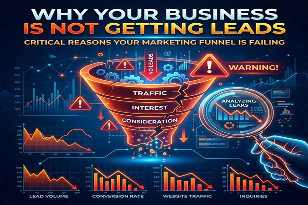 Why Your Business Is Not Getting Leads (And How Digital Marketing Fixes It)