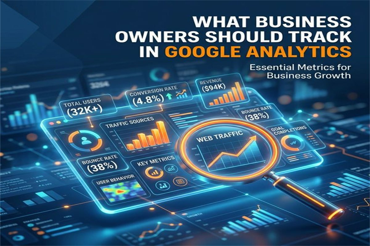 What Business Owners Should Track in Google Analytics (Simple Guide)