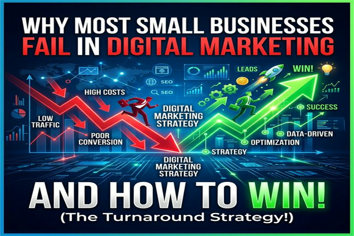Why Most Small Businesses Fail in Digital Marketing (And How to Win)